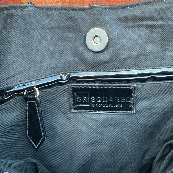 Squared By Sondra Robers Black Bag - Picture 6 of 7